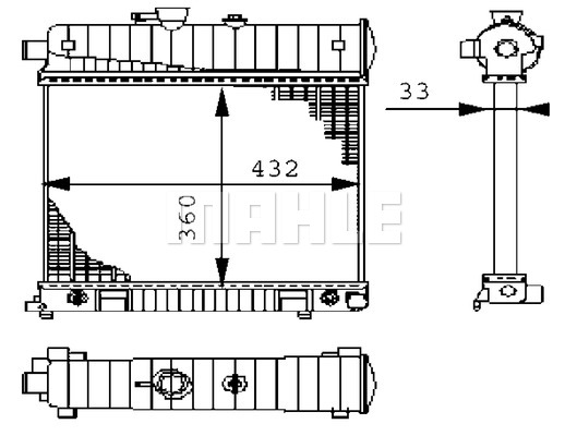 Radiateur, refroidissement du moteur | MAHLE
