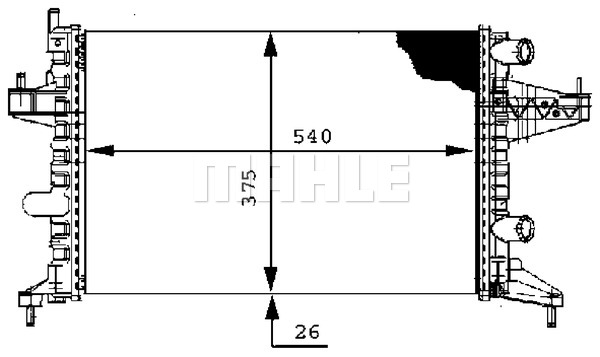Radiateur, refroidissement du moteur | MAHLE