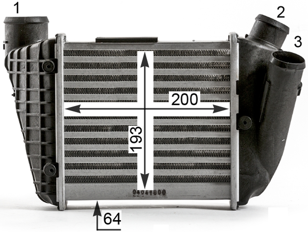 Intercooler, échangeur BEHR HELLA SERVICE *** PREMIUM LINE *** | MAHLE