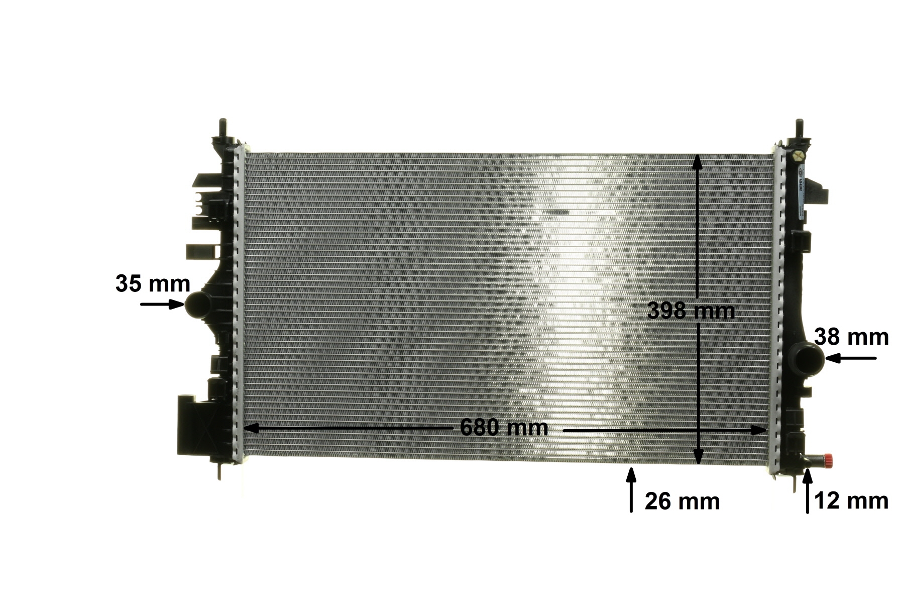 Radiateur, refroidissement du moteur BEHR HELLA SERVICE *** PREMIUM LINE *** | MAHLE