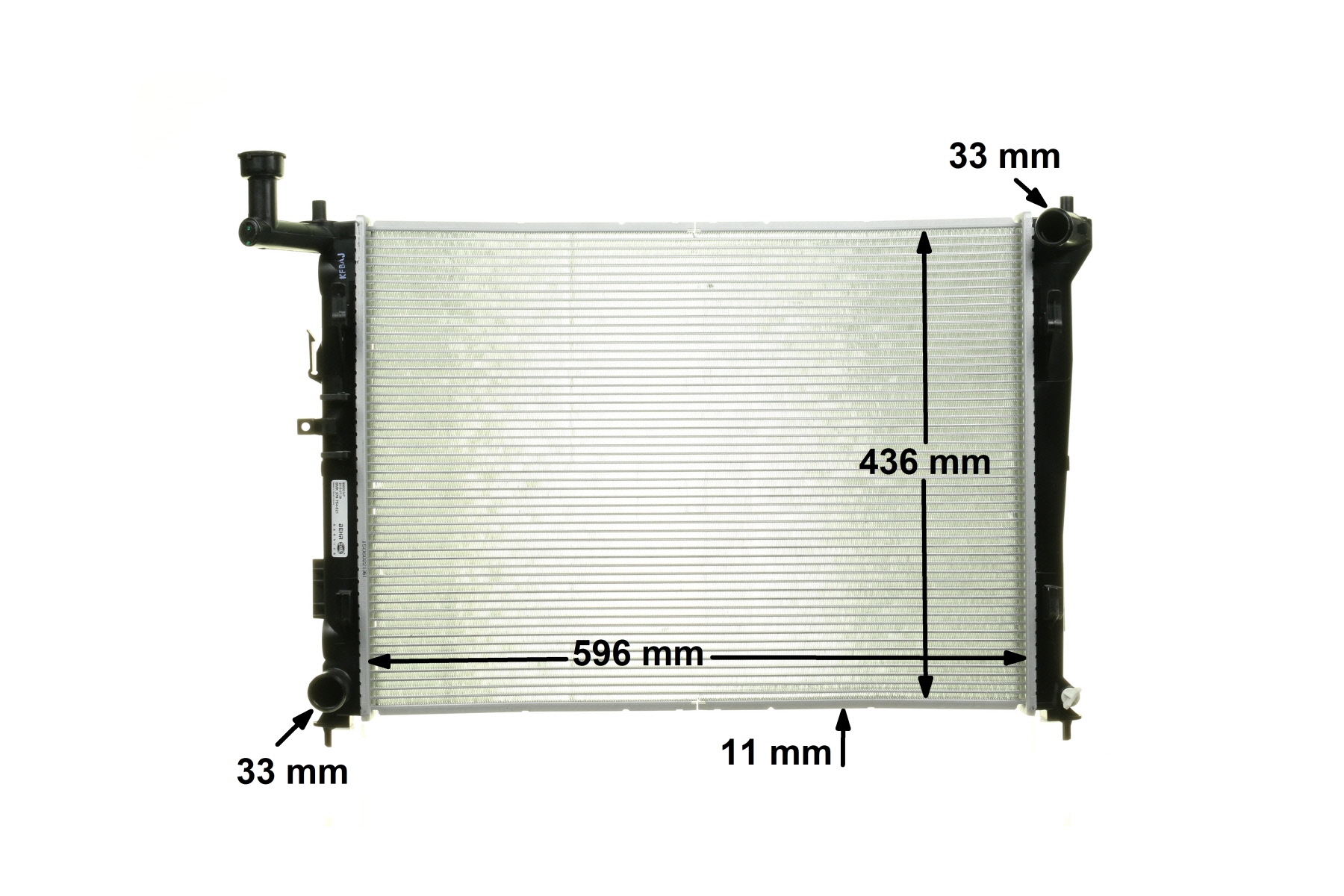 Radiateur, refroidissement du moteur BEHR HELLA SERVICE *** PREMIUM LINE *** | MAHLE