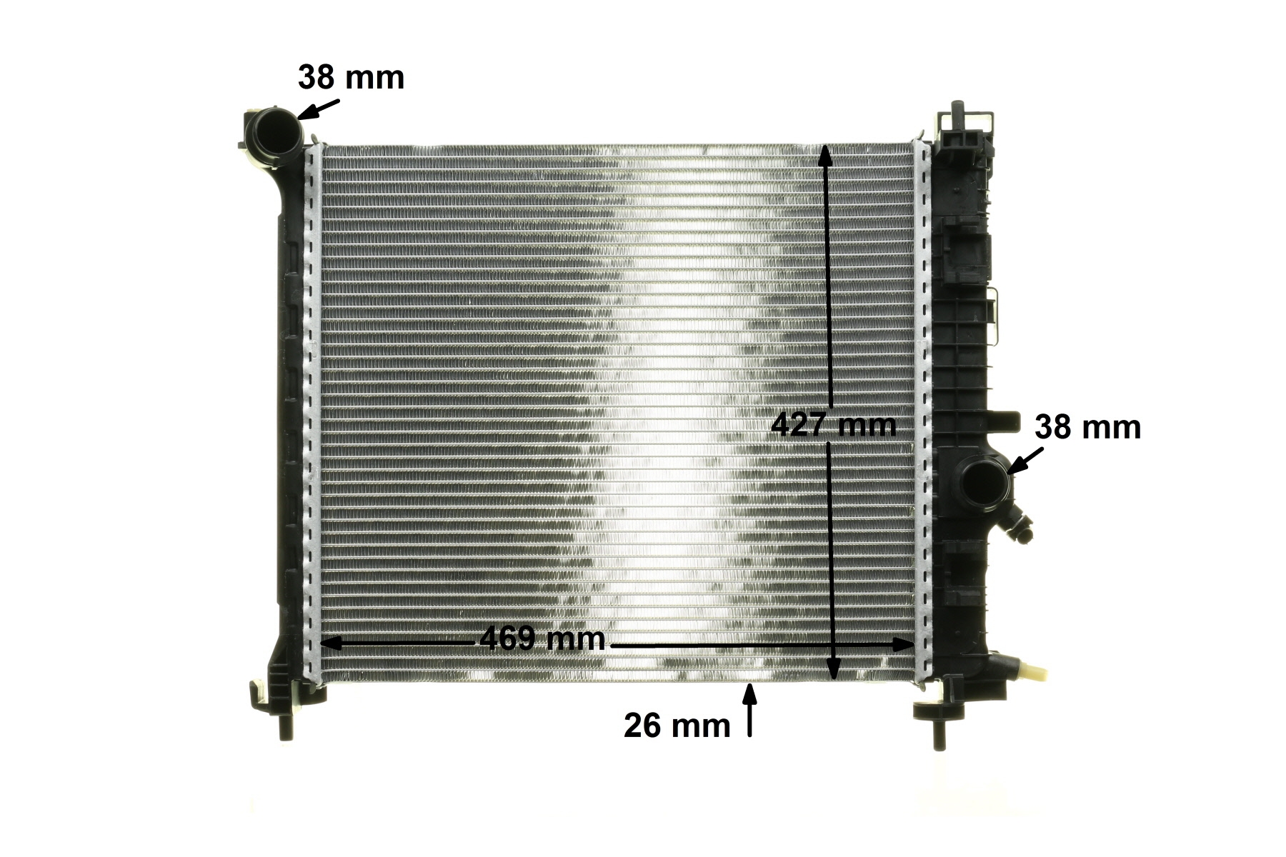 Radiateur, refroidissement du moteur BEHR HELLA SERVICE *** PREMIUM LINE *** | MAHLE
