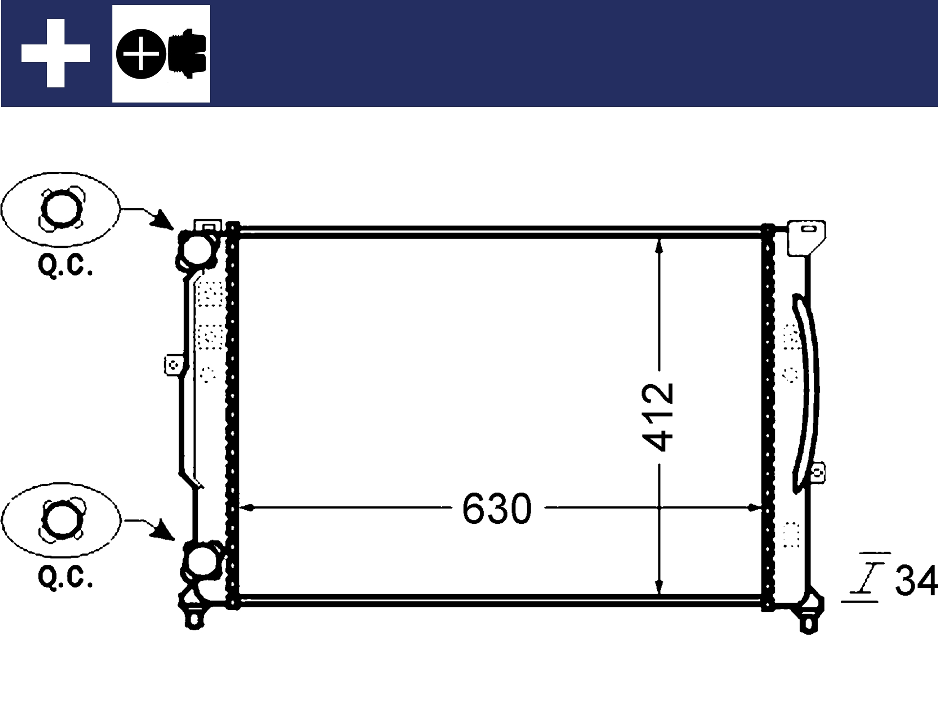 Radiateur, refroidissement du moteur | MAHLE