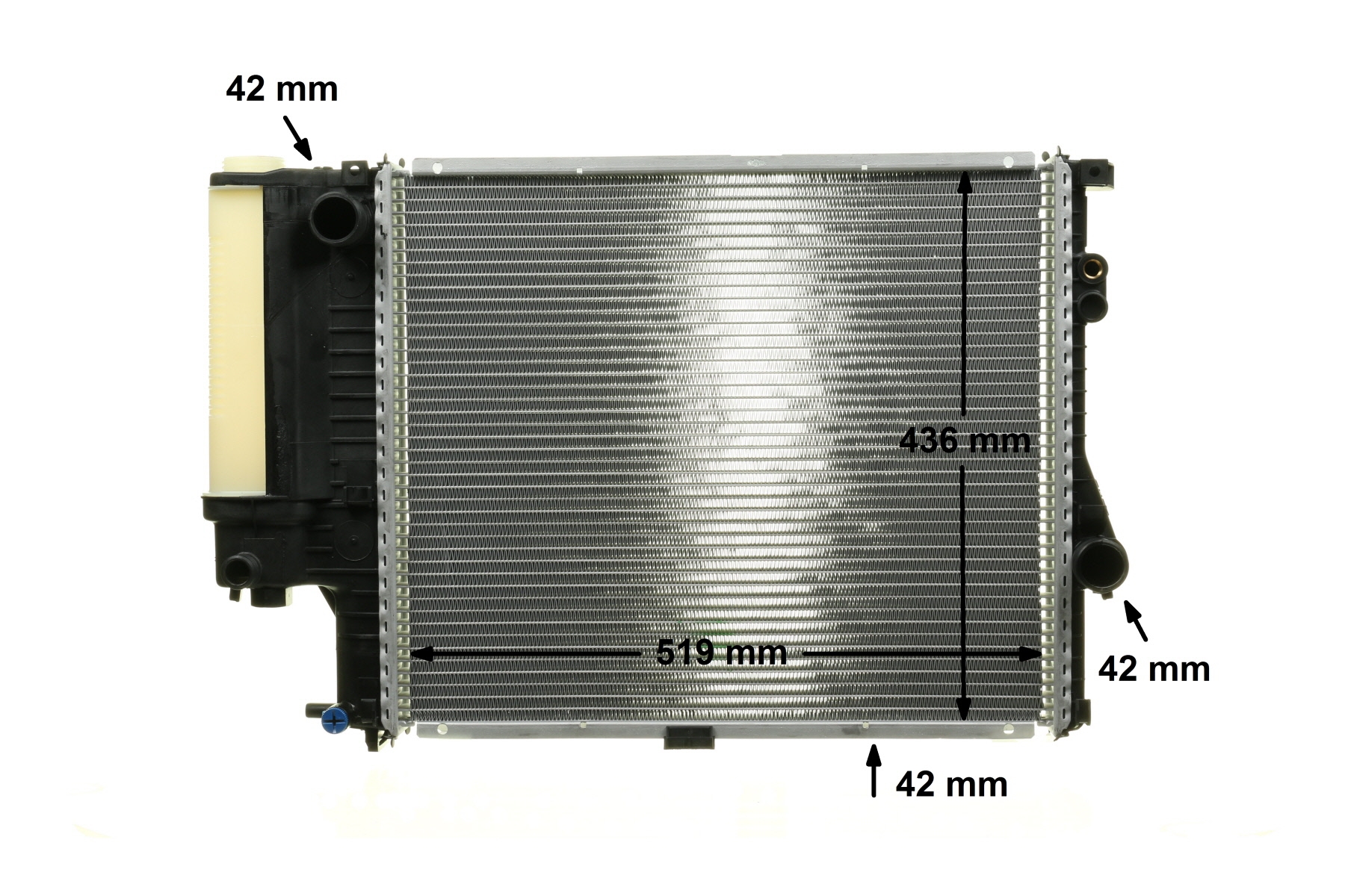 Radiateur, refroidissement du moteur BEHR HELLA SERVICE *** PREMIUM LINE *** | MAHLE