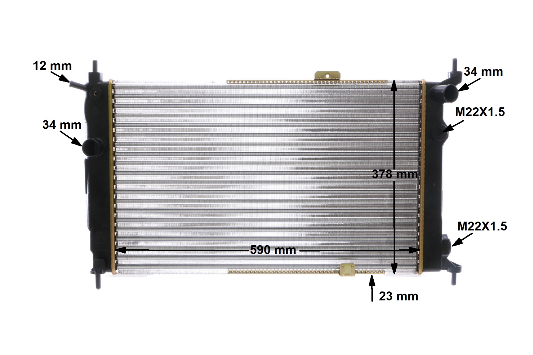 Radiateur, refroidissement du moteur | MAHLE