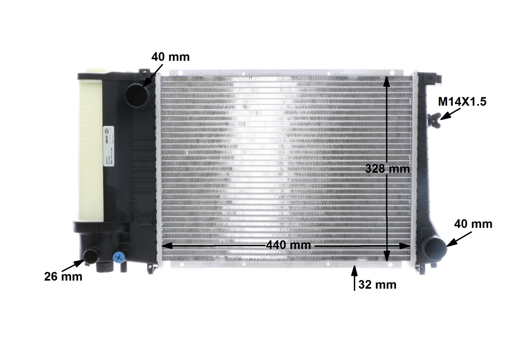 Radiateur, refroidissement du moteur | MAHLE