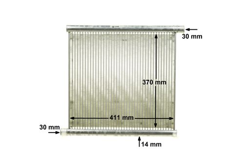 Image du produit pour Radiateur, refroidissement du moteur BEHR HELLA SERVICE *** PREMIUM LINE ***