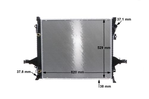Image du produit pour Radiateur, refroidissement du moteur