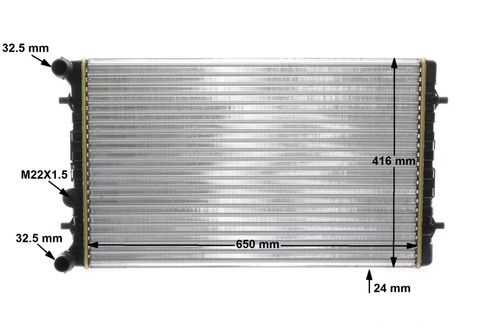 Image du produit pour Radiateur, refroidissement du moteur