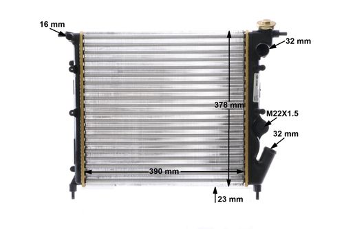 Image du produit pour Radiateur, refroidissement du moteur