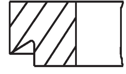 Image du produit pour Jeu de segments de pistons