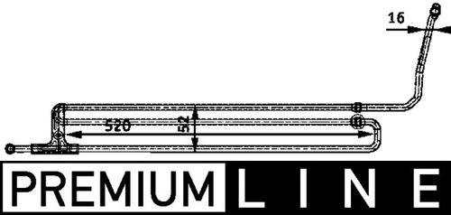 Image du produit pour Radiateur d'huile, direction BEHR HELLA SERVICE *** PREMIUM LINE ***