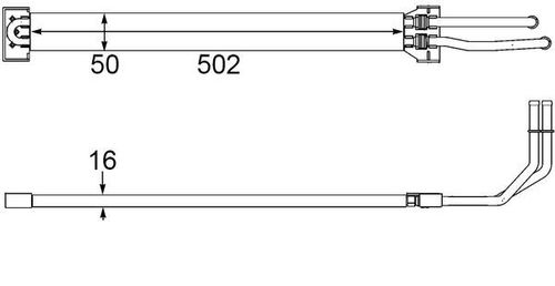 Image du produit pour Radiateur d'huile, direction BEHR HELLA SERVICE *** PREMIUM LINE ***