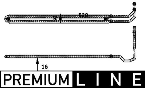 Image du produit pour Radiateur d'huile, direction BEHR HELLA SERVICE *** PREMIUM LINE ***