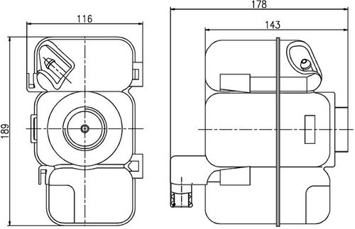 Image du produit pour Vase d'expansion, liquide de refroidissement