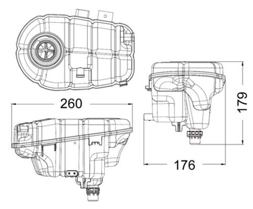 Image du produit pour Vase d'expansion, liquide de refroidissement