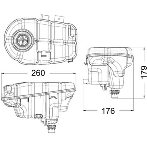 Image du produit pour Vase d'expansion, liquide de refroidissement