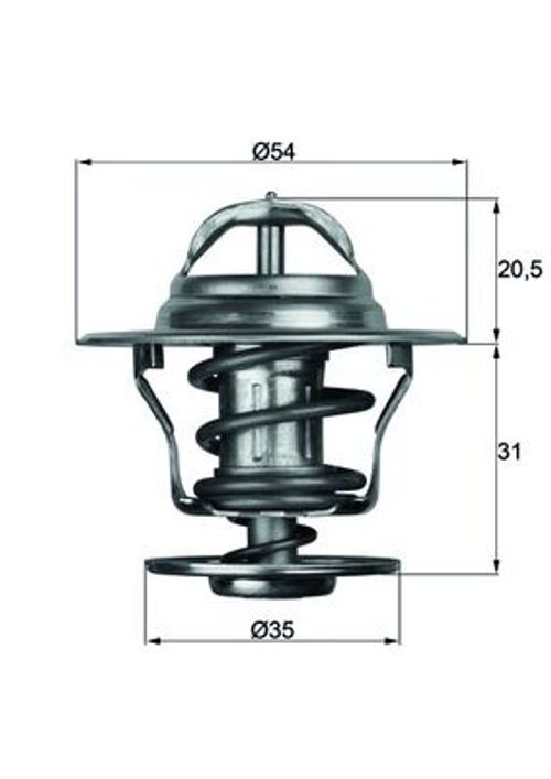 Image du produit pour Thermostat, liqiuide de refroidissement