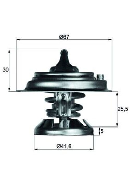 Image du produit pour Thermostat, liqiuide de refroidissement