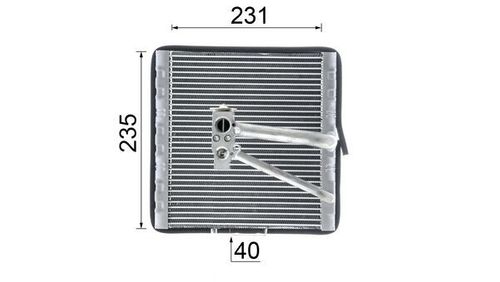 Image du produit pour Evaporateur climatisation BEHR HELLA SERVICE *** PREMIUM LINE ***