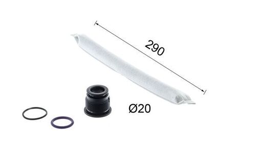 Image du produit pour Filtre déshydratant, climatisation BEHR HELLA SERVICE *** PREMIUM LINE ***