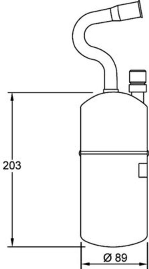 Image du produit pour Filtre déshydratant, climatisation