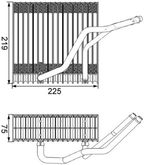 Image du produit pour Évaporateur climatisation