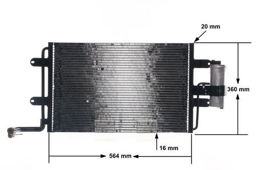 Image du produit pour Condenseur, climatisation