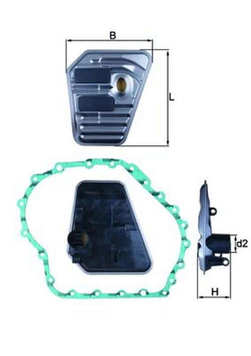 Image du produit pour Filtre hydraulique, boîte automatique