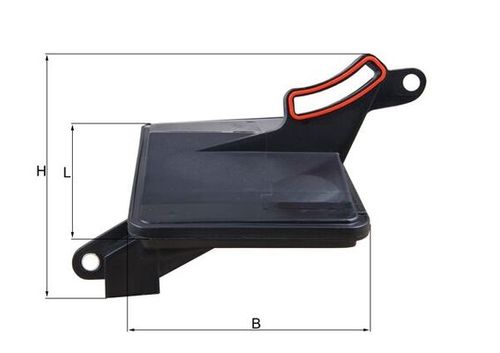 Image du produit pour Filtre hydraulique, boîte automatique