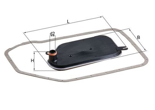 Image du produit pour Filtre hydraulique, boîte automatique