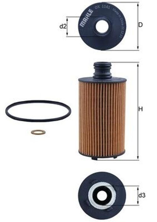 Image du produit pour Filtre à huile