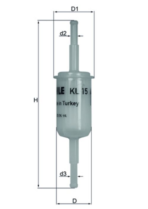 Image du produit pour Filtre à carburant