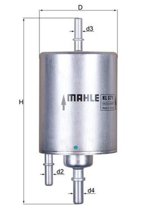 Image du produit pour Filtre à carburant