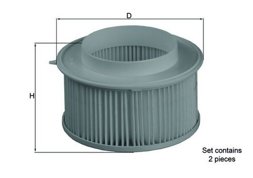 Image du produit pour Filtre, air de l'habitacle