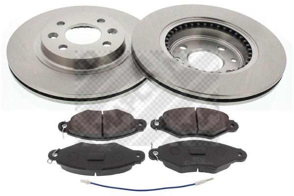 Kit de freins, frein à disques | MAPCO