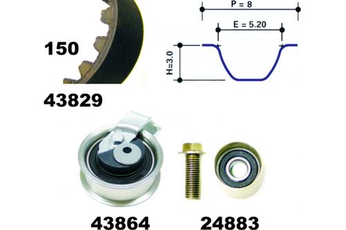 Image du produit pour Kit de distribution