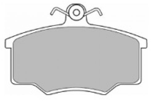 Image du produit pour Jeu de 4 plaquettes de frein