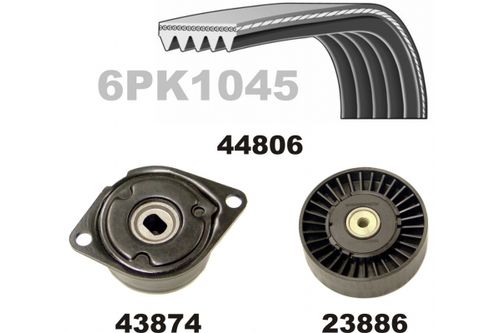 Image du produit pour Jeu de courroies trapézoïdales à nervures