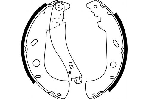 Image du produit pour Jeu de mâchoires de frein