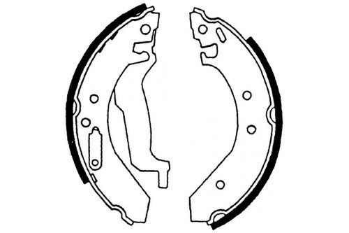 Image du produit pour Jeu de mâchoires de frein