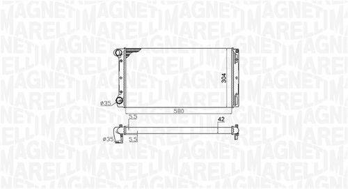 Image du produit pour Radiateur, refroidissement du moteur