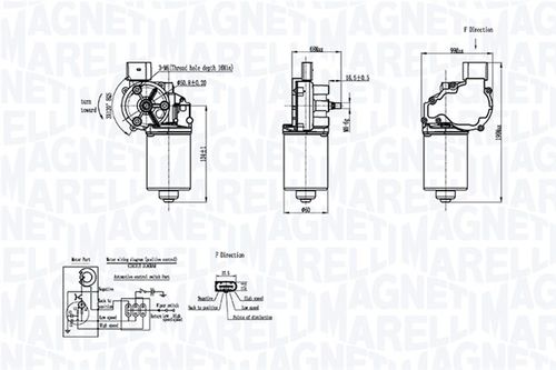 Image du produit pour Moteur d'essuie-glace