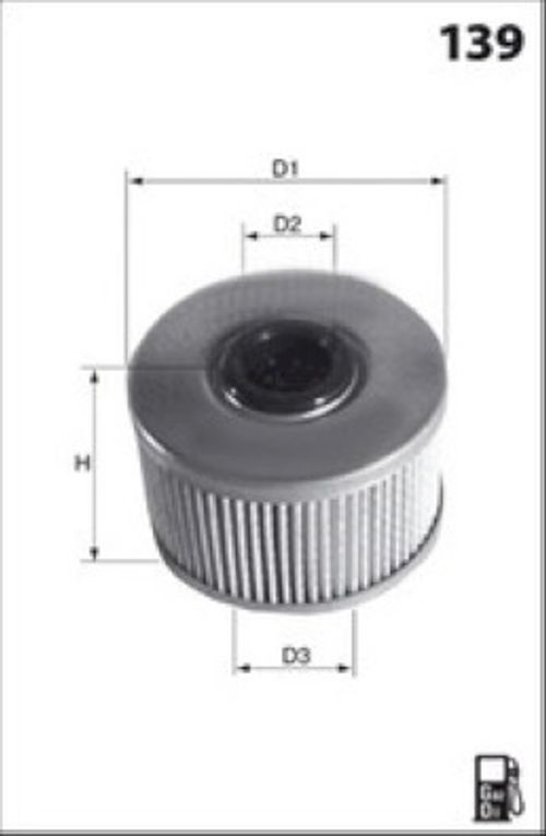Image du produit pour Filtre à carburant
