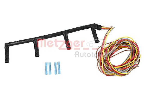 Kit de réparation de câble, bougie de préchauffage METZGER, par ex. pour Skoda, VW, Seat, Audi