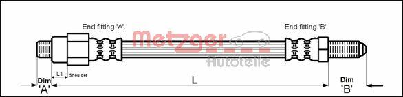 Flexible de frein | METZGER