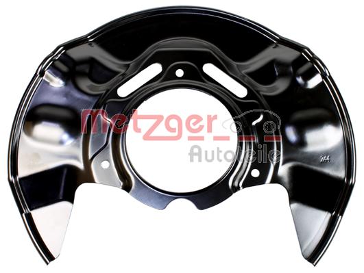 Déflecteur, disque de frein | METZGER