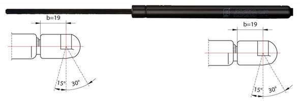 Vérin de hayon, de coffre | METZGER