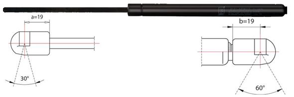 Vérin de hayon, de coffre | METZGER