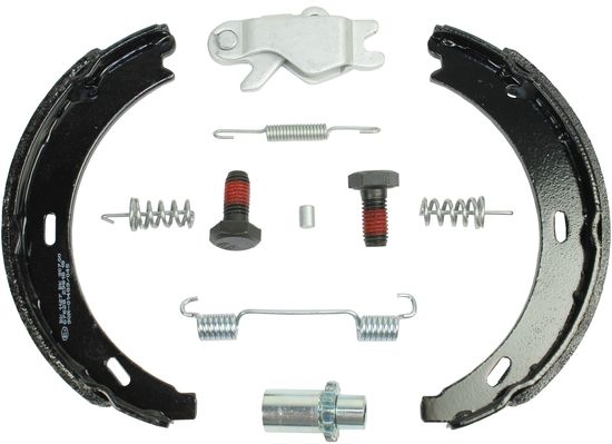 Jeu de mâchoires de frein, frein de stationnement | METZGER